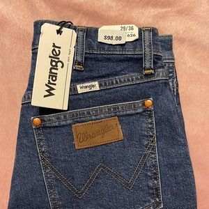 High rise Wrangler boot cut jean